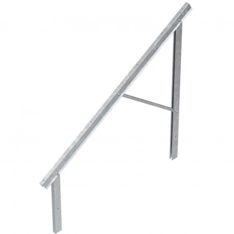 Voorgemonteerde drager voor montage PV-module, vrij veld 2732 | 30 | 30