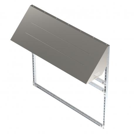 Inverter frame for wall mounting. 