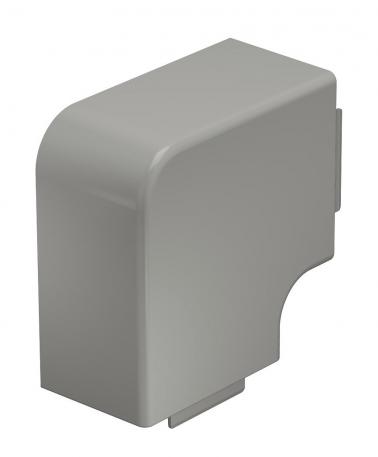 Platte hoek, voor kanaal type WDK 60090  | 90 | steengrijs; RAL 7030
