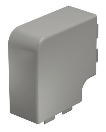 Couvercle d'équerre plat pour goulotte de type WDK 60110  | 110 | gris pierre RAL 7030