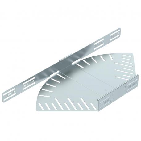 Bocht hoek verstelbaar 60 FS 300 | staal | bandverzinkt | zink