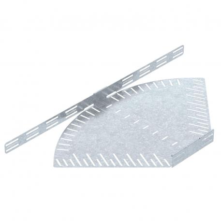 Bocht hoek verstelbaar 60 FT 500 | staal | thermisch verzinkt | zink