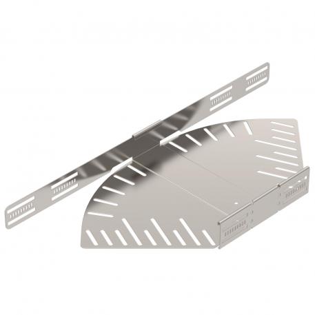 Bocht hoek verstelbaar 60 A2 300 | Roestvast staal 1.4301 | blank, nabehandeld | roestvrij staal