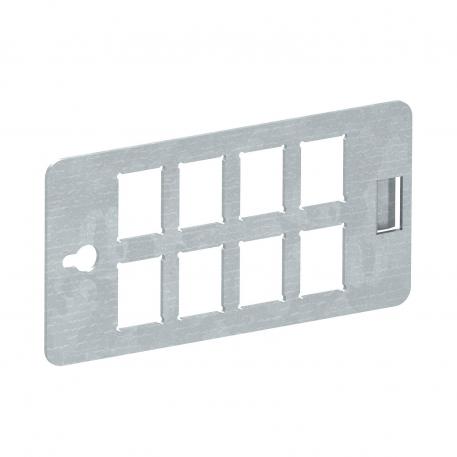 CP-dragerplaat, voor 8 data-aansluitmodules, type C