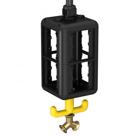 HoverCube VH-8, lege behuizing, met persluchtaansluiting