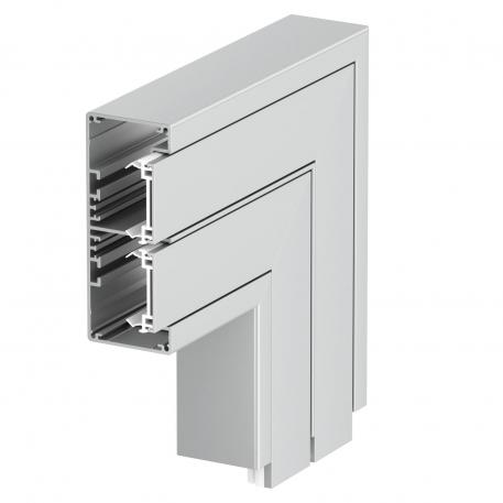 Platte hoek, voor installatiekanaal Rapid 45-2 type GA-53130 130 | 53 | aluminium