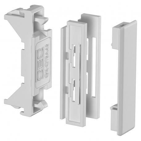 Naadafdekking deksel lichtgrijs; RAL 7035