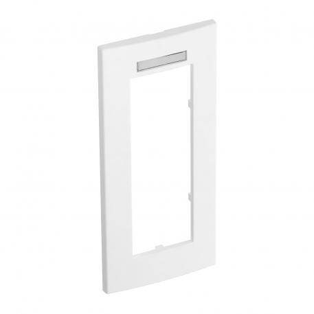 Afdekraam AR45-BSF3, voor apparatuur inbouwdoos 71GD9-2, 3-voudig, met tekstveld voor verticale apparatuurinbouw