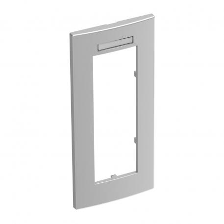 Afdekraam AR45-BSF3, voor apparatuur inbouwdoos 71GD9-2, 3-voudig, met tekstveld voor verticale apparatuurinbouw 3 | verticaal