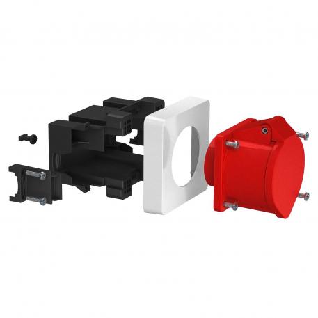 Contactdoos CEE, 1-voudig, 32 A