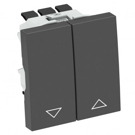 Rolluikdrukknop, 1 module 