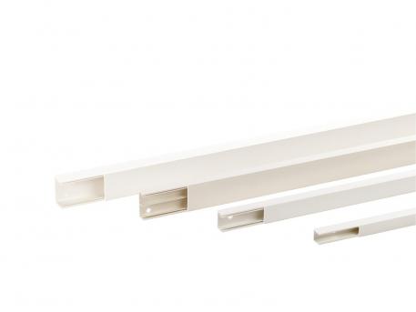 Installatiekanaal MKS 16, kanaalbreedte 16, met plakband 2000 | 16 | 16 | zuiver wit; RAL 9010