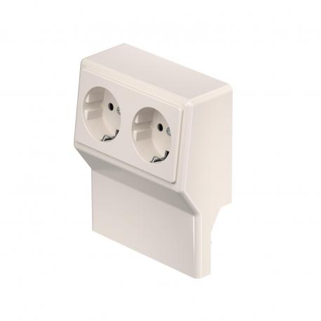 Apparatuurdoos SL2GT5070  crèmewit; RAL 9001