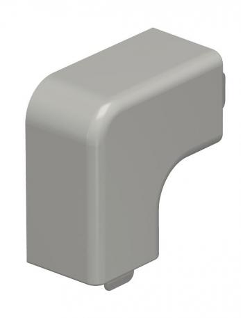 Couvercle d'équerre plat pour goulotte de type WDK 20020  | 20 | gris pierre RAL 7030