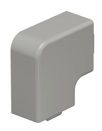 Couvercle d'équerre plat pour goulotte de type WDK 25040  | 40 | gris pierre RAL 7030