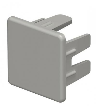 Eindstuk, voor kanaal type WDK 25025 25 | 25 | 25 | steengrijs; RAL 7030