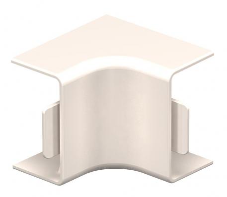 Couvercle d'angle intérieur, pour goulottes de type WDKH 15030 38,5 | 30 | 17,5 | 38,5 |  | blanc crème ; RAL 9001
