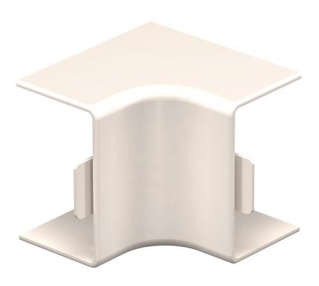 Couvercle d'angle intérieur, pour goulottes de type WDKH 25040 50 | 40 | 25 | 50 |  | blanc crème ; RAL 9001