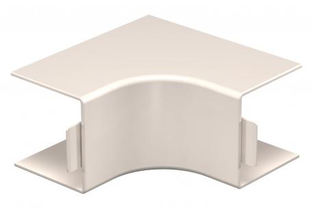 Couvercle d'angle intérieur, pour goulottes de type WDKH 60060 130 | 60 | 60 | 130 |  | blanc crème ; RAL 9001