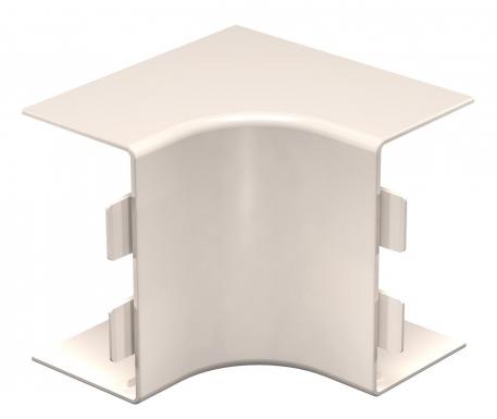 Couvercle d'angle intérieur, pour goulottes de type WDKH 60110 130 | 110 | 60 | 130 |  | blanc crème ; RAL 9001