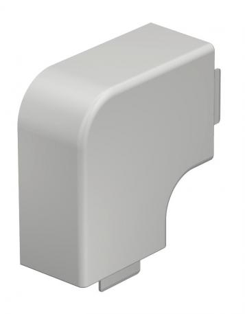 Couvercle d'équerre plat pour goulotte de type WDK 40060  | 60 | blanc pur; RAL 9010