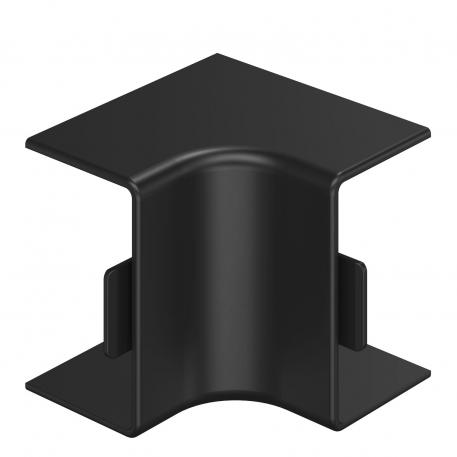 Couvercle d'angle intérieur, pour goulottes de type WDKH 25040 50 | 40 | 25 | 50 |  | noir profond RAL 9005