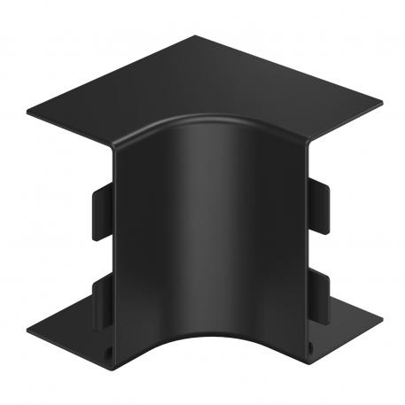 Couvercle d'angle intérieur, pour goulottes de type WDKH 40060 130 | 114 | 62,7 | 130 |  | noir profond RAL 9005