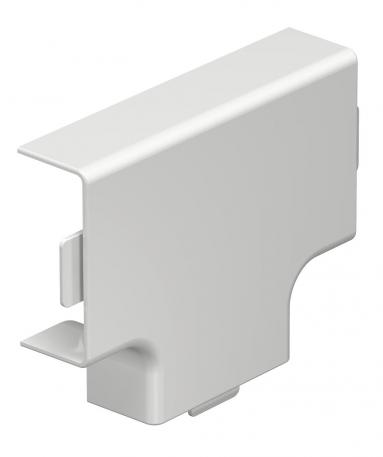 Couvercle de pièce en T, pour goulotte de type WDK 15040 83 | 74 | 40 | blanc pur; RAL 9010