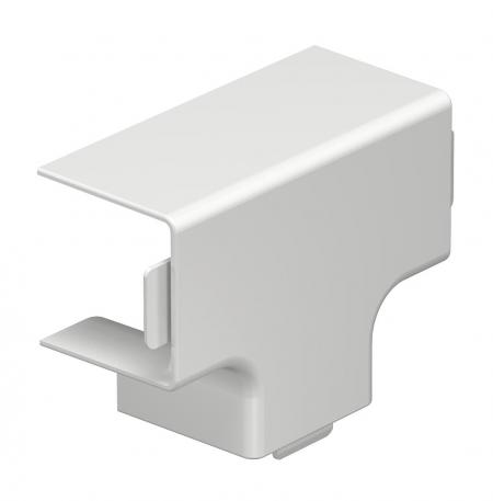 Couvercle de pièce en T, pour goulotte de type WDK 30030 50 | 39 | 30 | blanc pur; RAL 9010