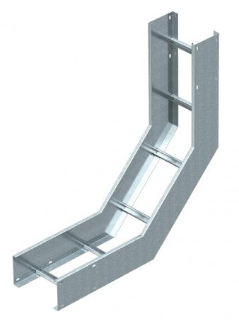 90° verticale bocht, stijgend 160 FT