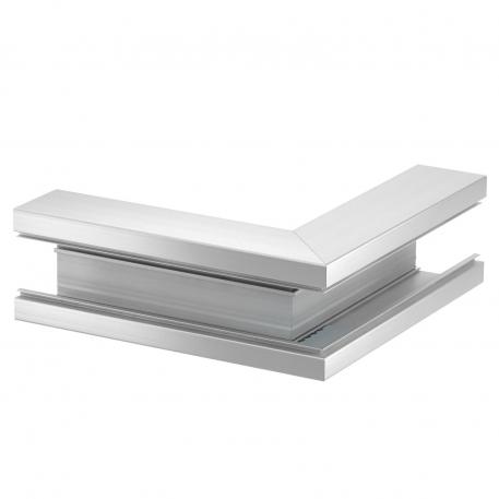 Angle extérieur, hauteur de goulotte 90 mm aluminium
