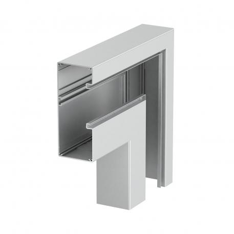 Platte hoek, asymmetrisch, dalend, voor installatiekanaal Rapid 80 type GA-A70170 170 | 70 | aluminium