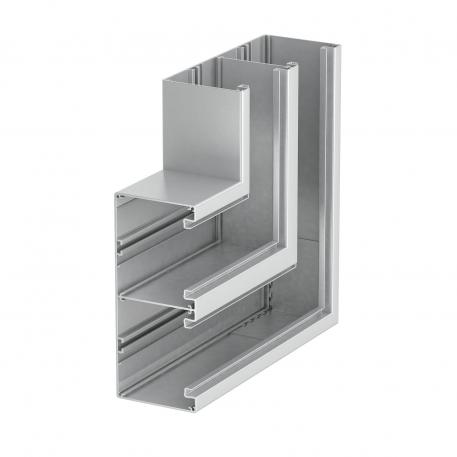 Platte hoek, symmetrisch, voor installatiekanaal Rapid 80 type GA-D90210 210 | 90 | aluminium