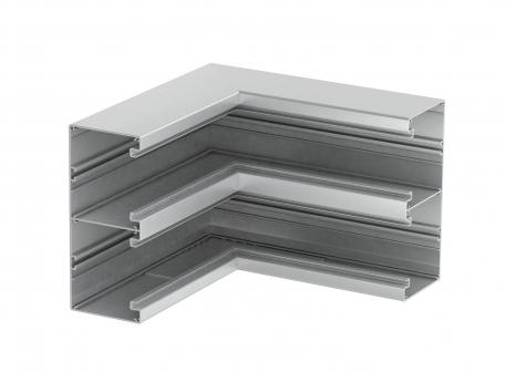 Angle intérieur, hauteur de goulotte 90 mm aluminium