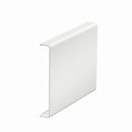 Couvercle de goulotte aluminium 100 mm 100 | blanc pur; RAL 9010