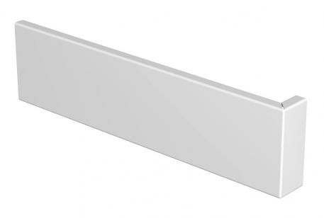 Couvercle pour angle extérieur en tôle d'acier, ouverture de système 80 mm 76,5 | blanc pur; RAL 9010