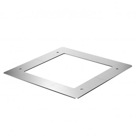 Rosace de plafond pour profilé de colonne de distribution 192 | 192 | aluminium blanc RAL 9006