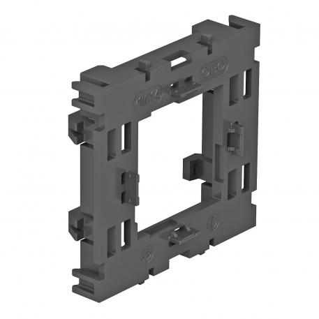Support de montage, simple, pour Modul 45® 1 | encliqueter