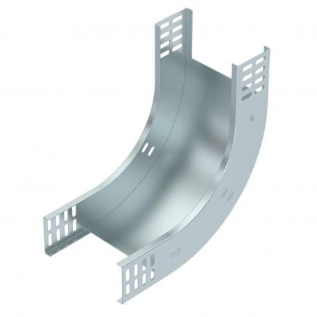 90° verticale bocht, stijgend 60 FS 150 | staal | bandverzinkt | zink