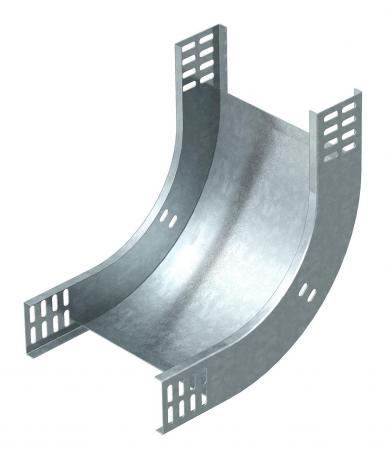 Coude vertical à 90°, concave 60 FS 200 | acier | galvanisé sendzimir