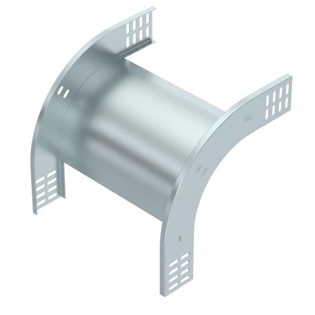 90° verticale bocht, dalend 60 FS 300 | staal | bandverzinkt | zink