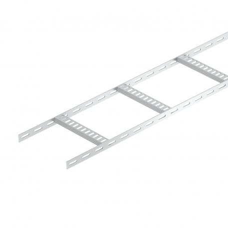 Kabelladder met trapeziumsport, licht ALU