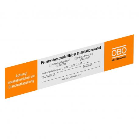 Plaque d’identification 