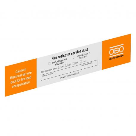 Plaque d’identification 