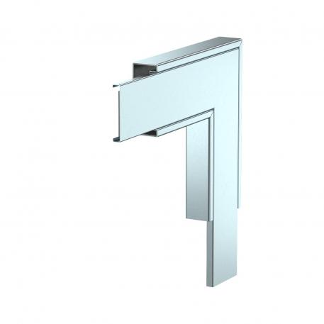 Platte hoek, kanaalhoogte 40 mm, FS