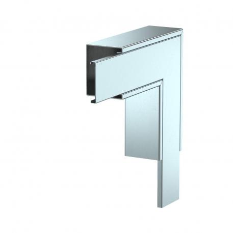 Platte hoek, kanaalhoogte 80 mm, FS