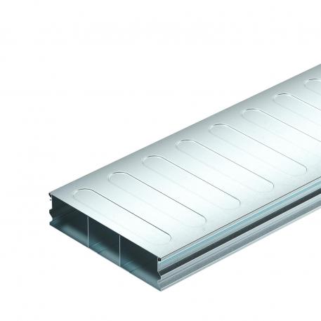 Goulotte d'installation sous plancher, 3 compartiments, hauteur de goulotte de 48 mm