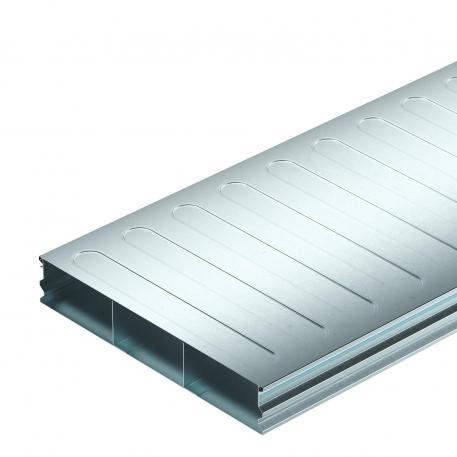 Goulotte d'installation sous plancher, 3 compartiments, hauteur de goulotte de 48 mm 2000 | 350 | 3