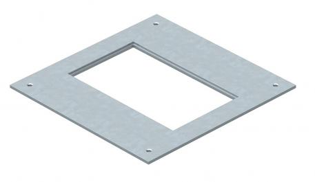 Montagedeksel 250 nominale grootte 2 Rechthoekig