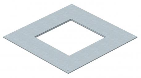 Montagedeksel 250 nominale grootte 4 vierkant